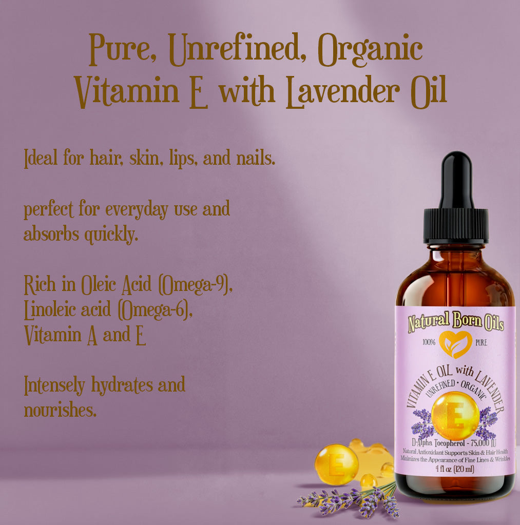Vitamin E with Lavender Oil