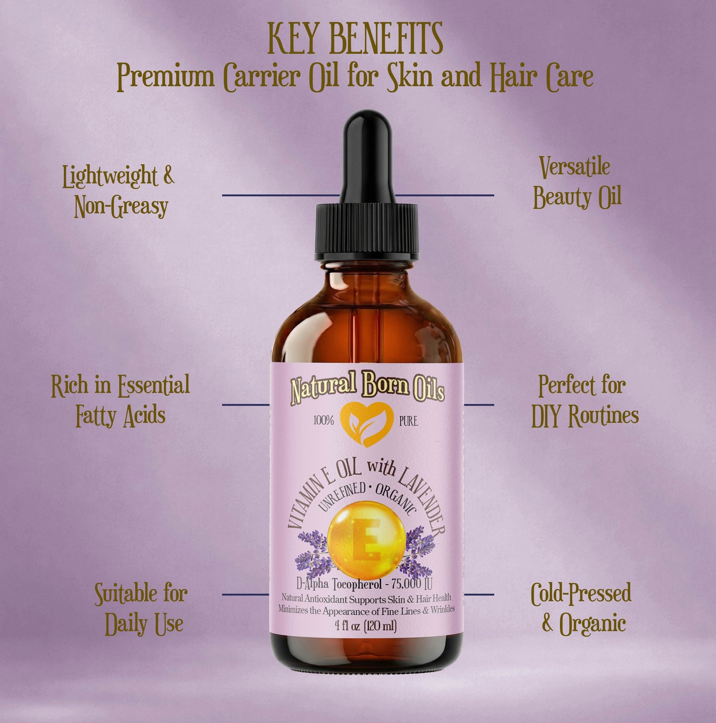 Vitamin E with Lavender Oil