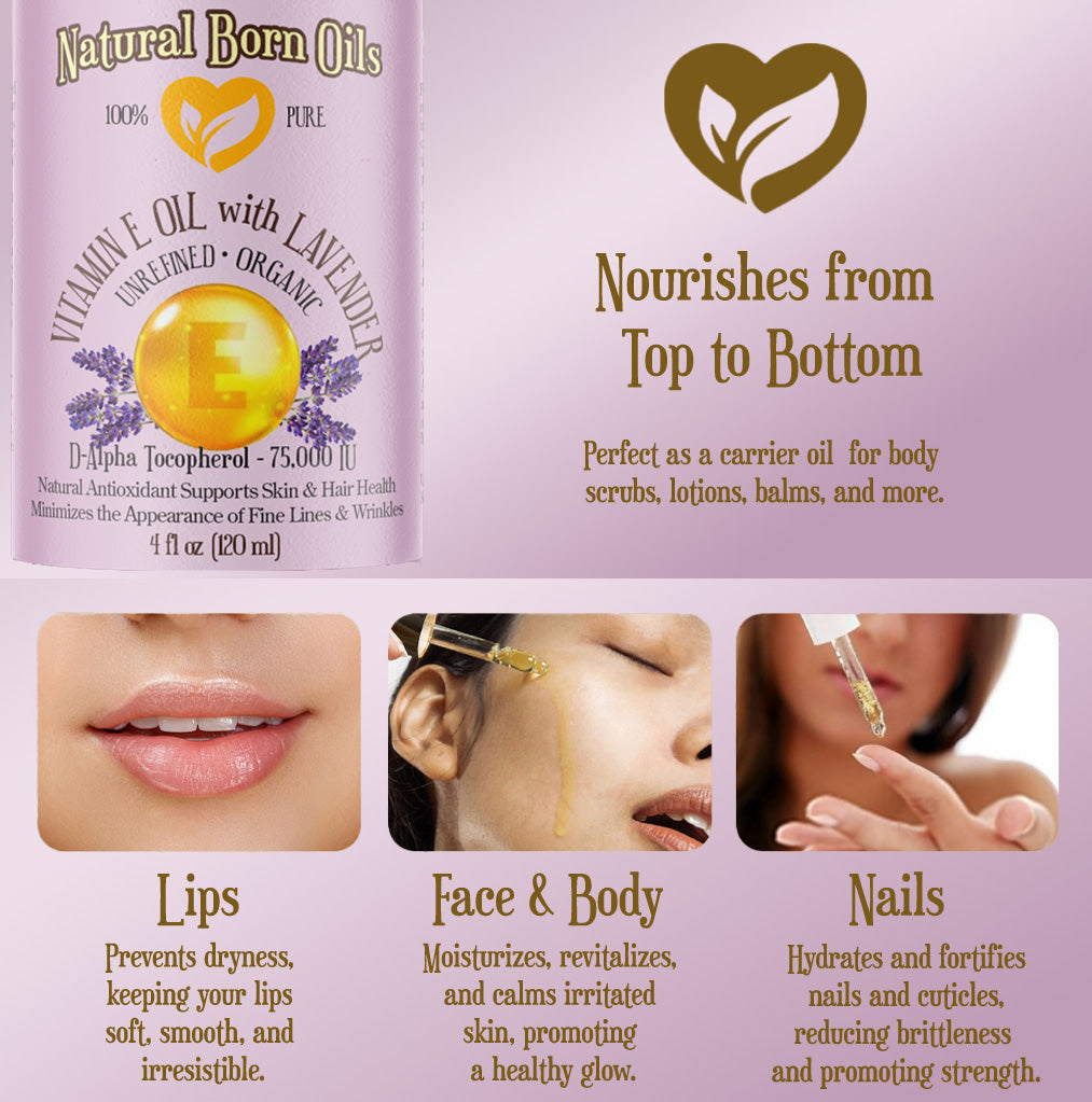 Vitamin E with Lavender Oil