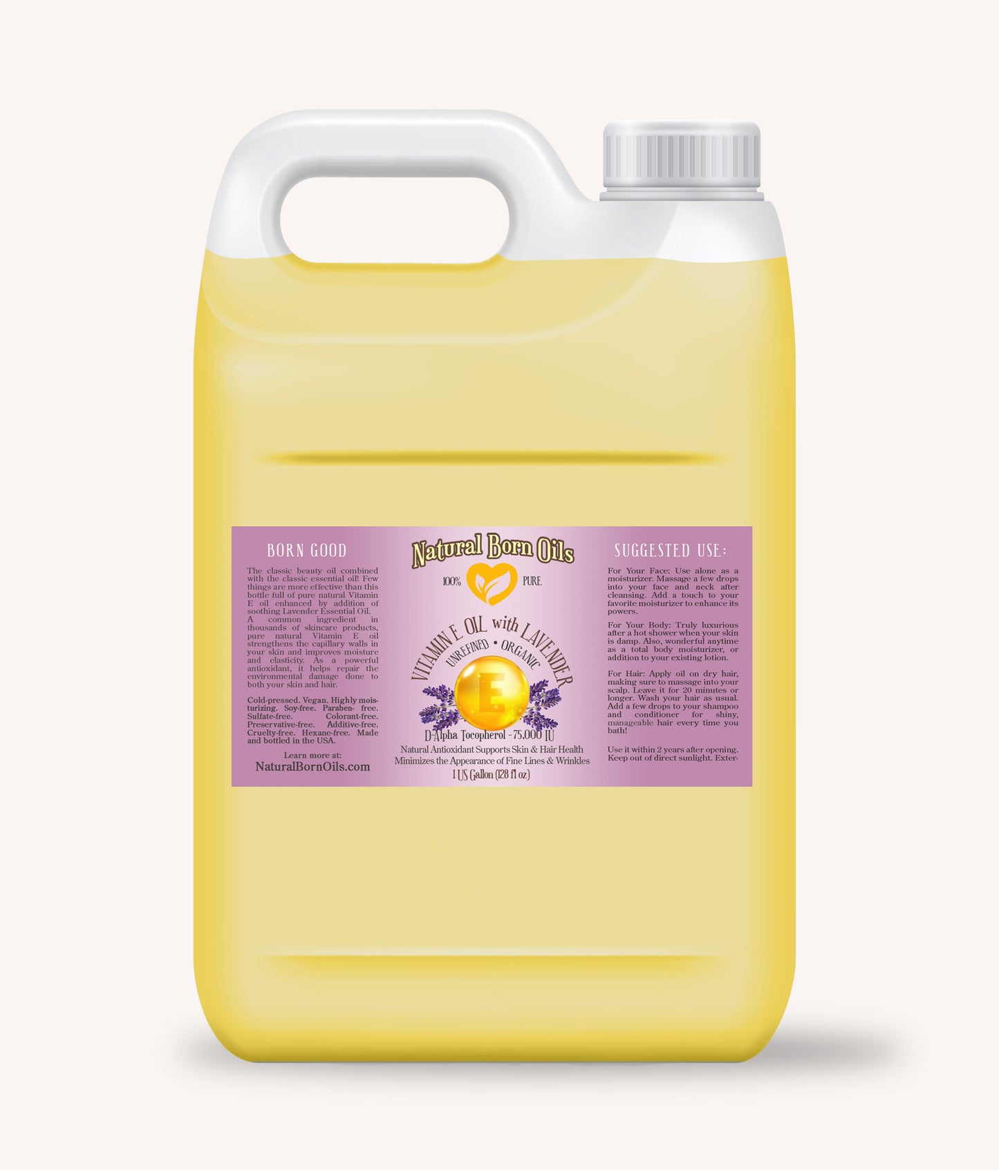 Vitamin E with Lavender Oil